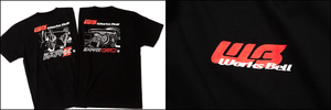 WORKS BELL T-SHIRT RAPFIX GTC BLACK S WB-00042