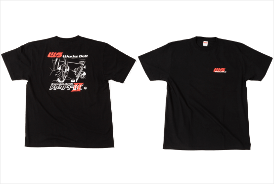 WORKS BELL T-SHIRT RAPFIX II BLACK S WB-00034