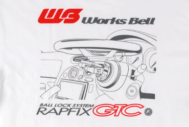 WORKS BELL T-SHIRT RAPFIX GTC WHITE S WB-00035