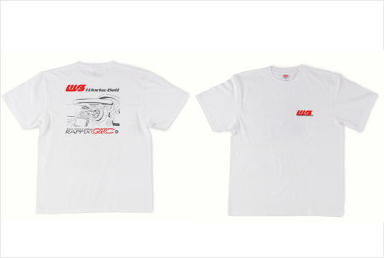 WORKS BELL T-SHIRT RAPFIX GTC WHITE S WB-00035