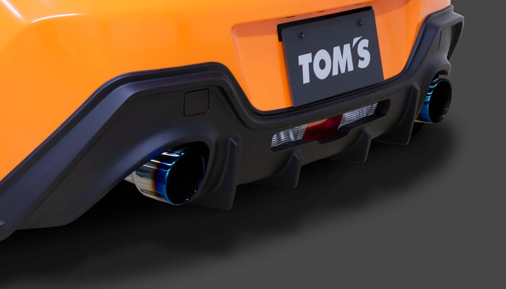 TOMS EXHAUST SYSTEM "TOMUS BARREL" TITANIUM 2 TAIL FOR TOYOTA 86 ZN8 17400-TZN82