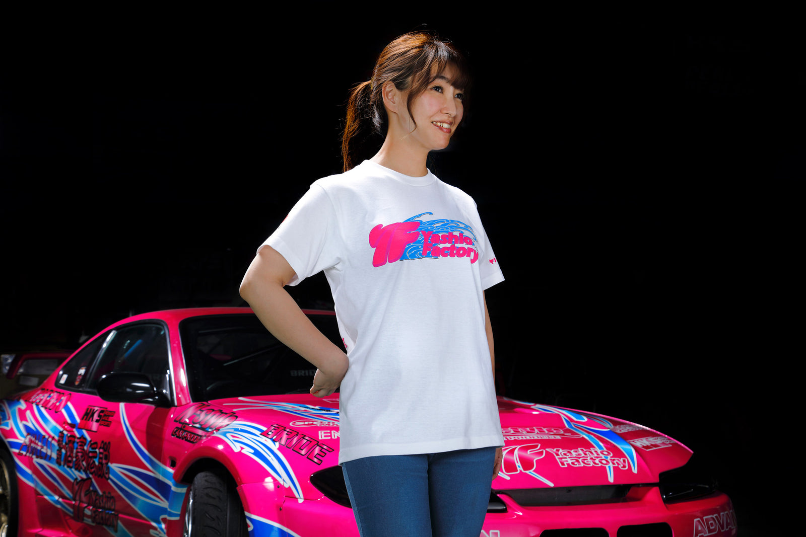 YASHIO FACTORY SHIRT WHITE L FOR  YASHIO-FACTORY-00019