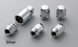 MUGEN Wheel Nut Lock Set Silver  For CIVIC TYPE R FD2 08181-MZ3-K0S0-S