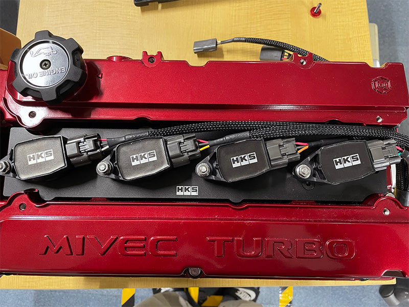 HKS SUPER FIRE RACING COIL FOR MITSUBISHI LANCER EVOLUTION 4 5 6 7 8 CN9A CP9A CT9A 4G63 43005-AM001