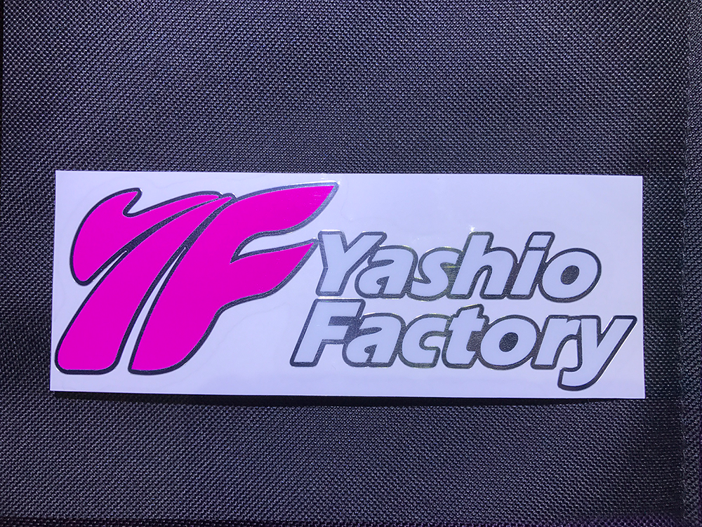 YASHIO FACTORY YASHIO FACTORY PLATED PRINTING STICKER VERSION 1 YASHIO-FACTORY-00109