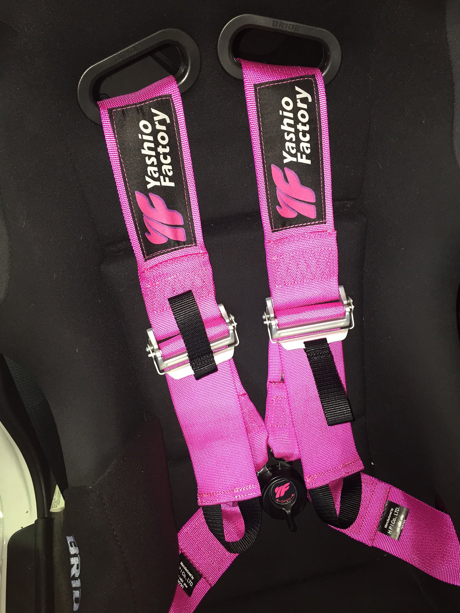 YASHIO FACTORY Four Point Original Seat Belt  For UNIVERSAL FITTING YF-000-001