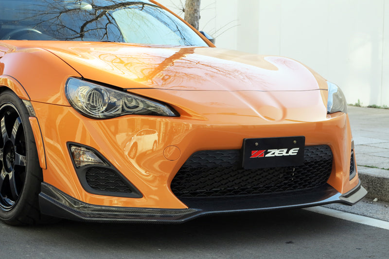 ZELE FRP FRONT LIP SPOILER FOR TOYOTA 86 ZN6 ZELE-00002