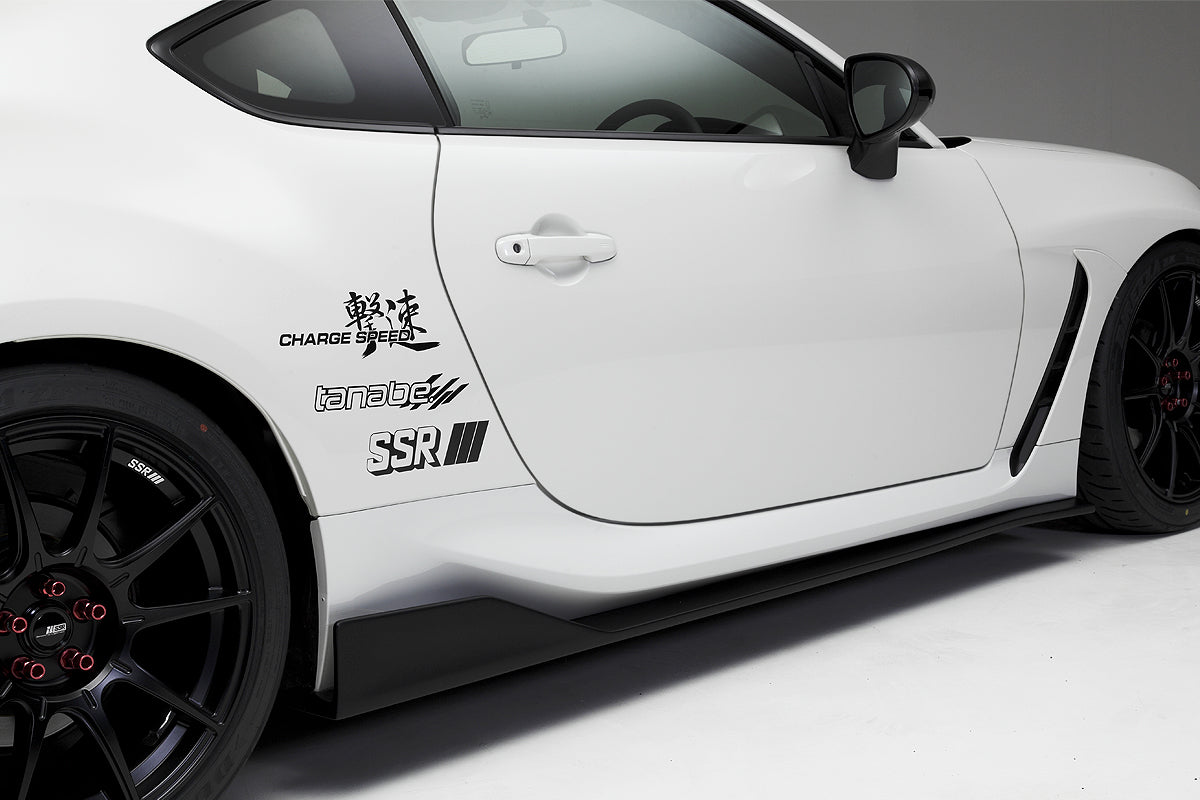 CHARGE SPEED SIDE BOTTOM LINE TYPE 2 SIDE SKIRT FRP FOR TOYOTA GR86 ZN8 CAHRGESPEED-00039